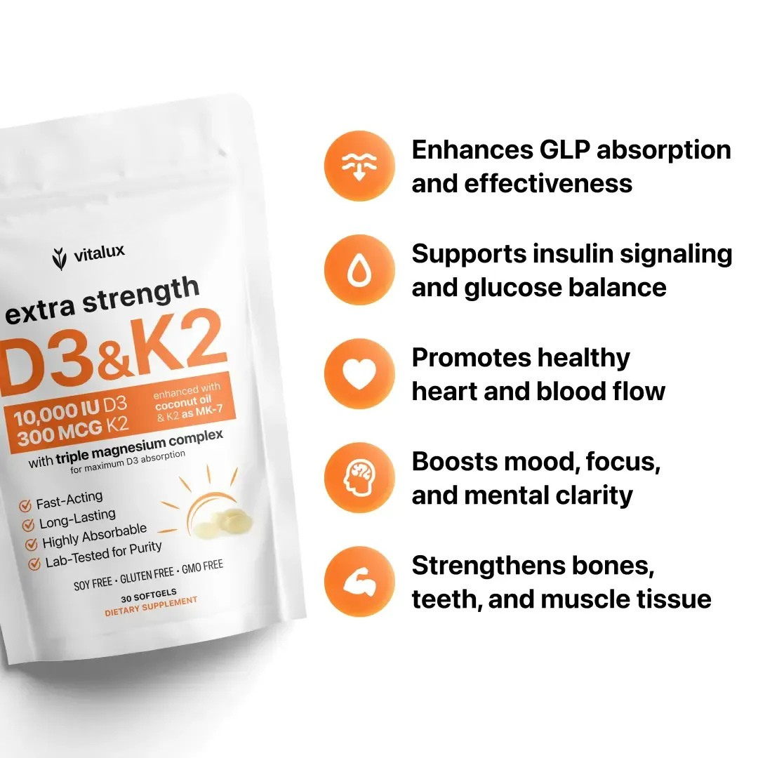 Vitamin D3 & K2