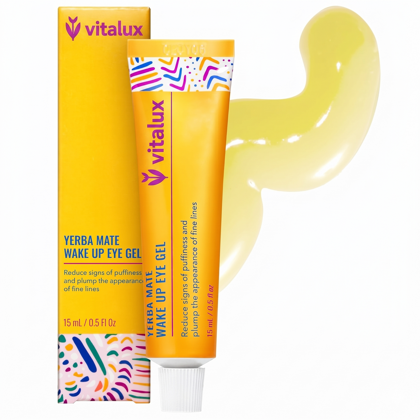 Vitalux Yerba Mate Wake Up Eye Gel