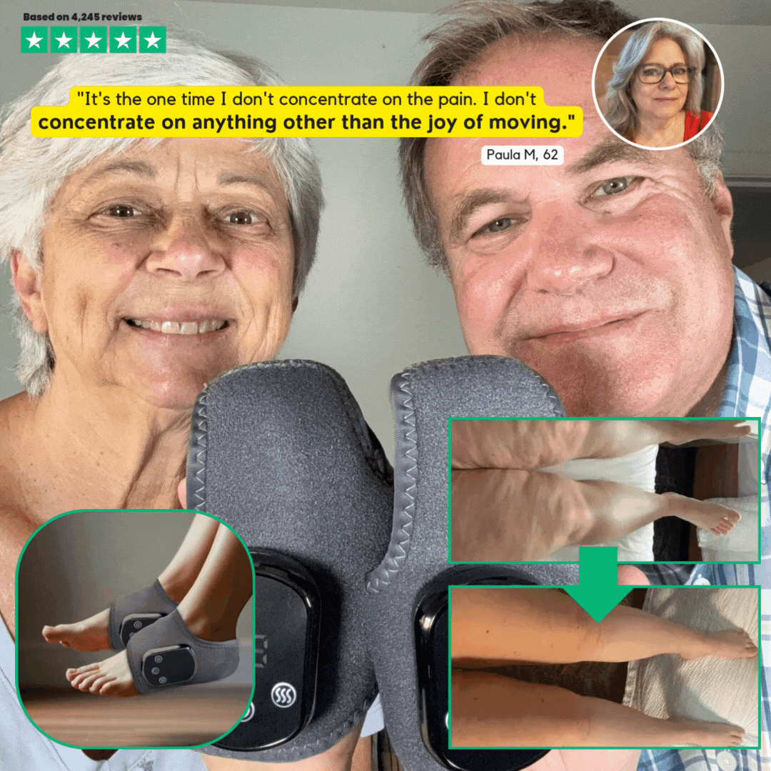 Joro FootRenew 3-In-1 Lymphatic Drainage Massager