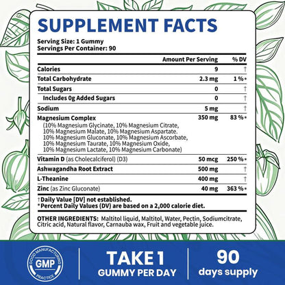 Jöro™ 14-in-1 Magnesium Complex - For Saggy Breasts, Odor, Bloat, Sleepless Nights, & Fatigue