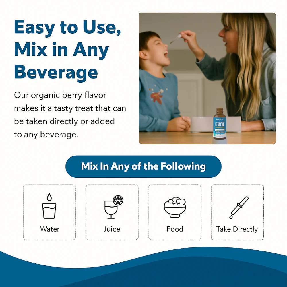 Kids Methylfolate Plus B12 Cofactor