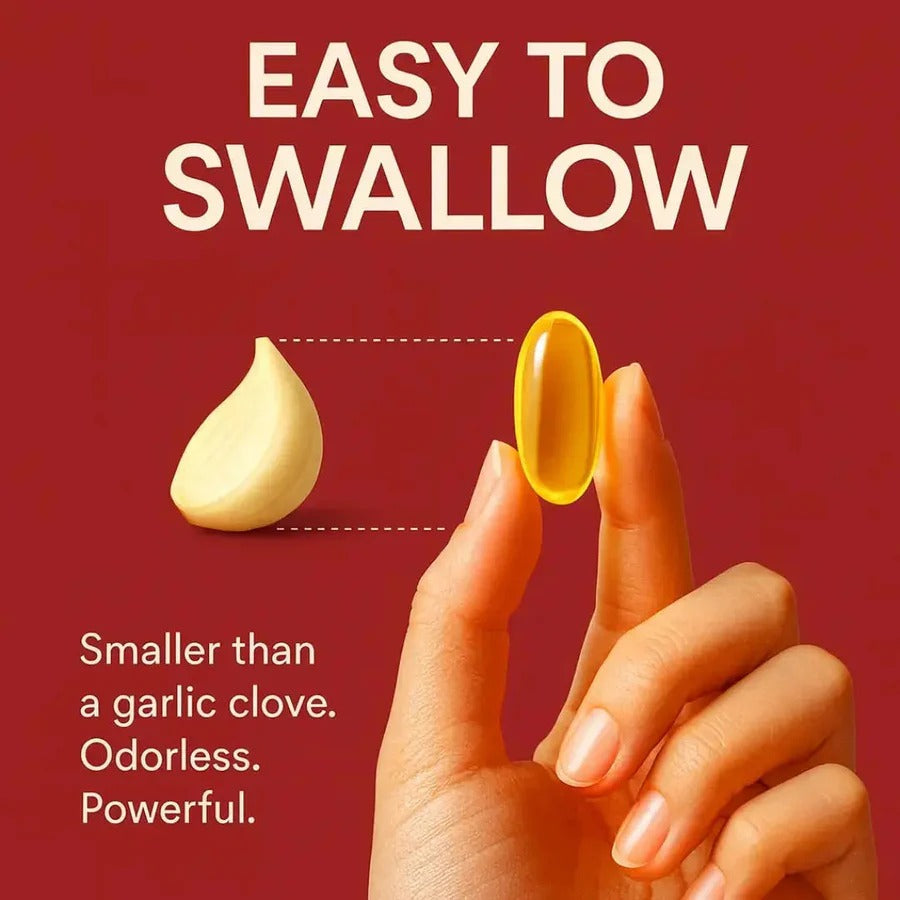 Aged Garlic Extract - 7500mg Odorless Softgels