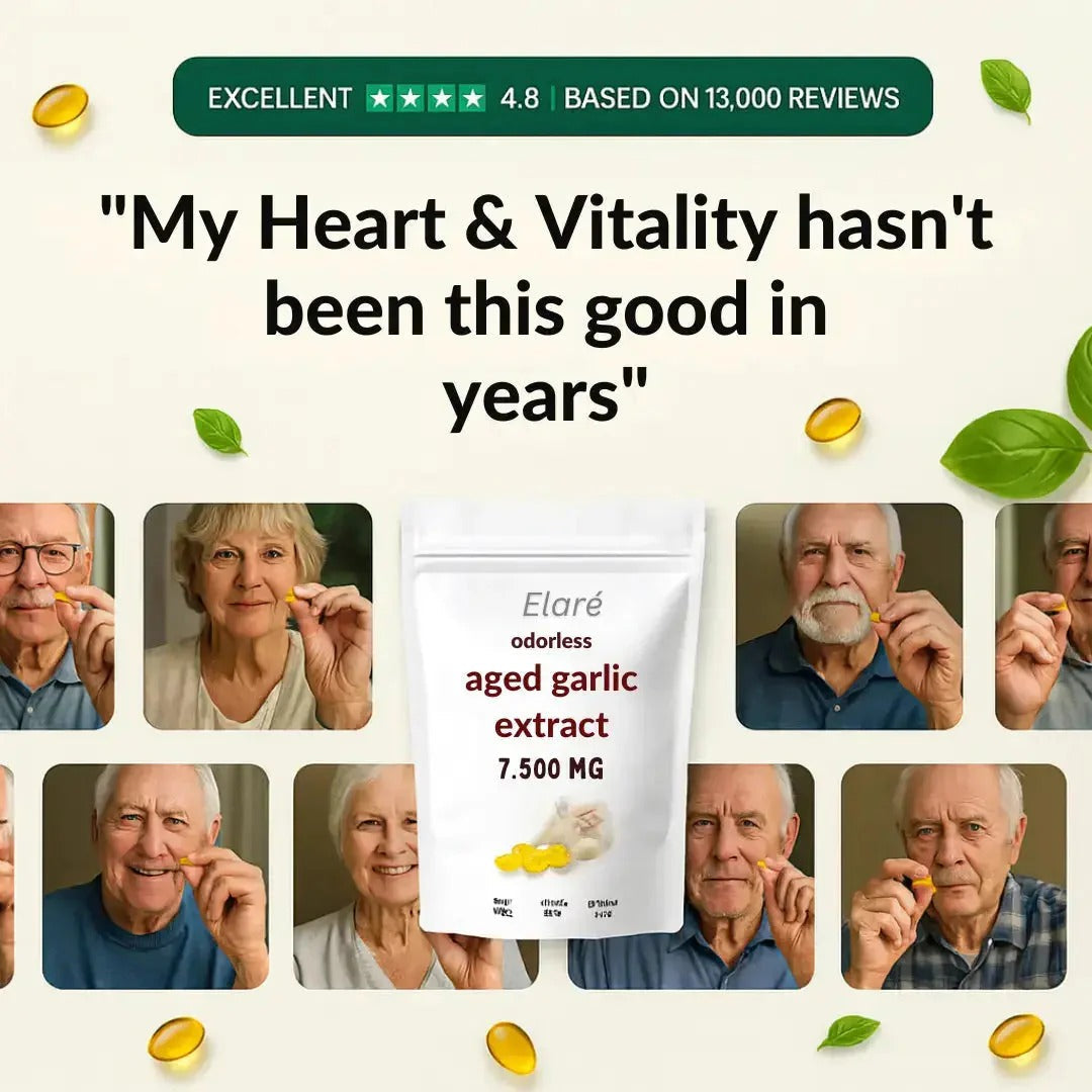Aged Garlic Extract - 7500mg Odorless Softgels