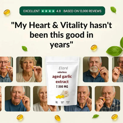 Aged Garlic Extract - 7500mg Odorless Softgels