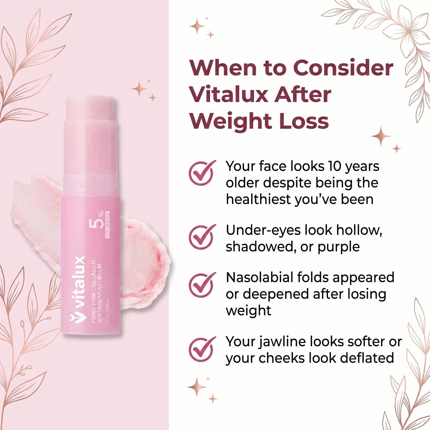 Vitalux PDRN Pink Collagen Volume Multi Balm